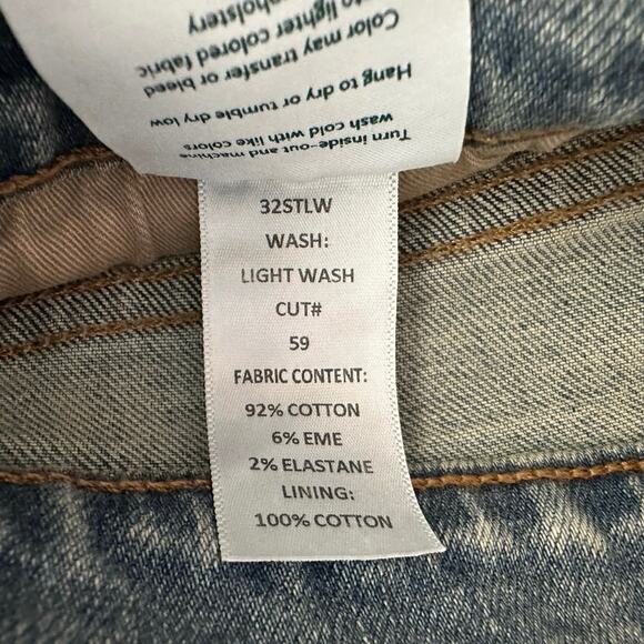 Tecovas Men's Straight Jeans - Light Blue - Picture 7 of 12